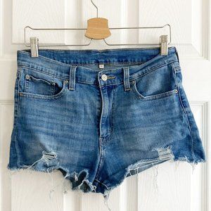 Levi's High Rise Cut-Off Shorts Size 30